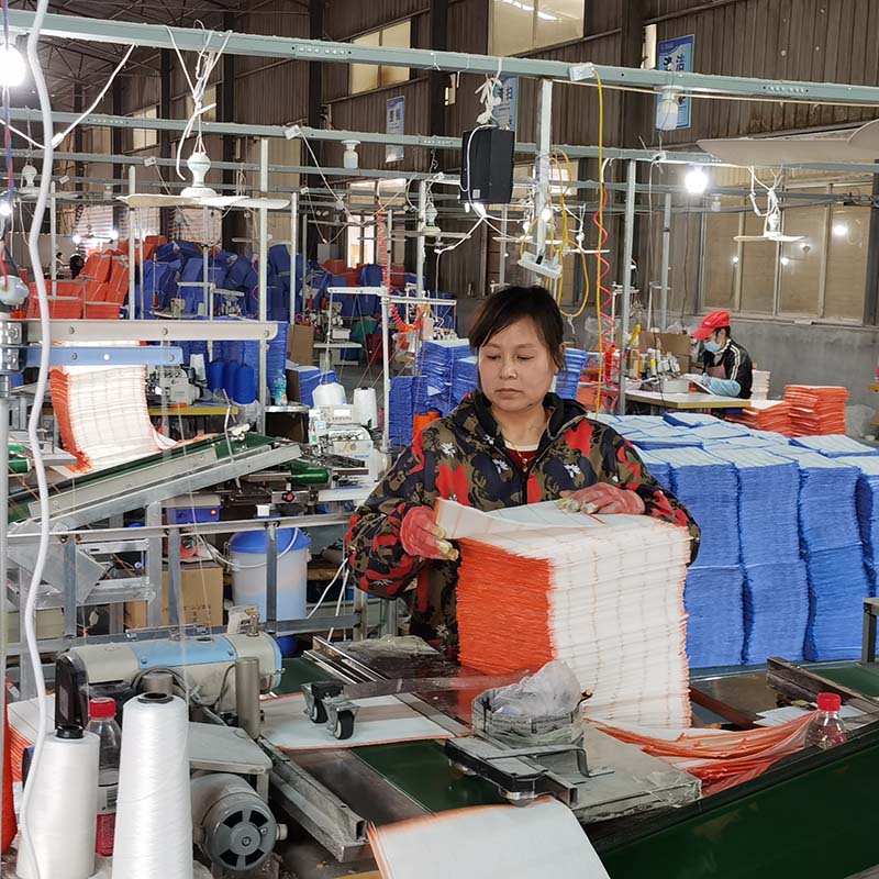 弥勒洗洁巾工厂展示