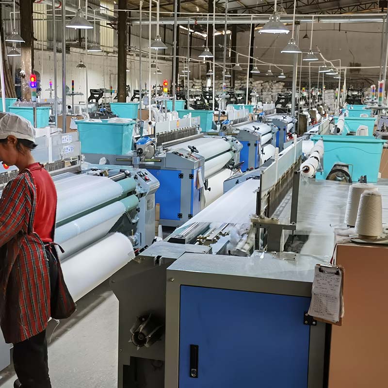 弥勒洗洁巾工厂展示